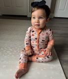 Blossom & Boo (Convertible Zip Footies) - Aaria Tees Aaria Tees