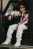 Manifest Varsity Jacket (Black) - Aaria Tees Aaria Tees