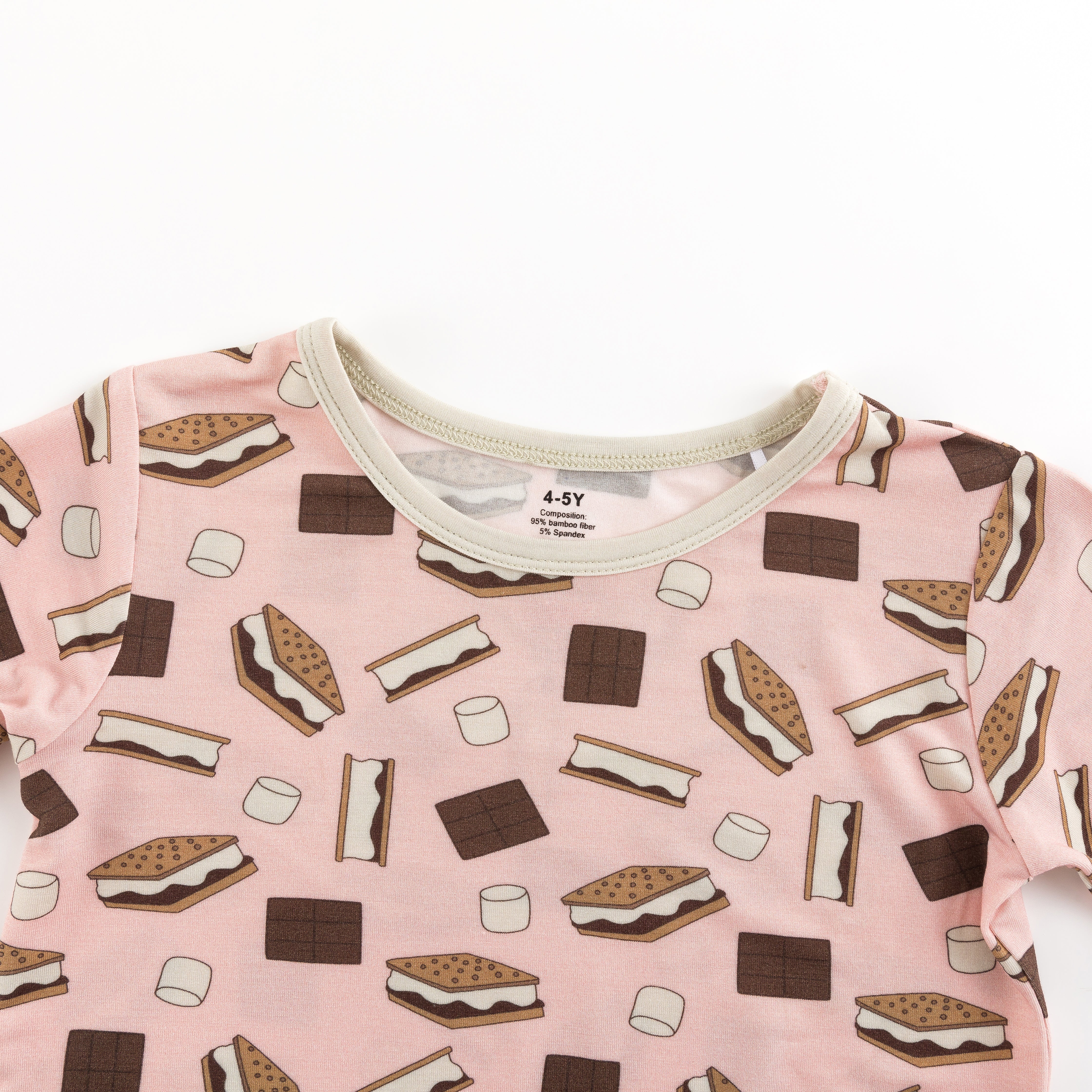 S'more to Love (Short PJ Set) - Pink - Aaria Tees Aaria Tees