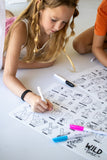 Coloring Mats Aaria Tees