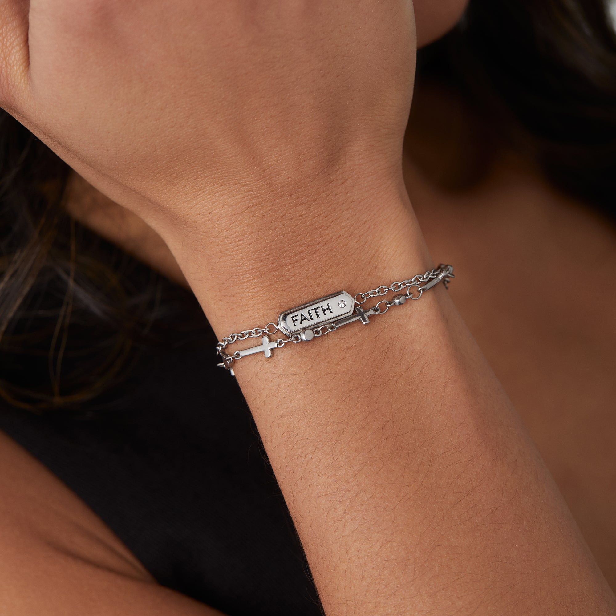 Faith Stranded™ Bracelet Set - Aaria Tees Aaria Tees