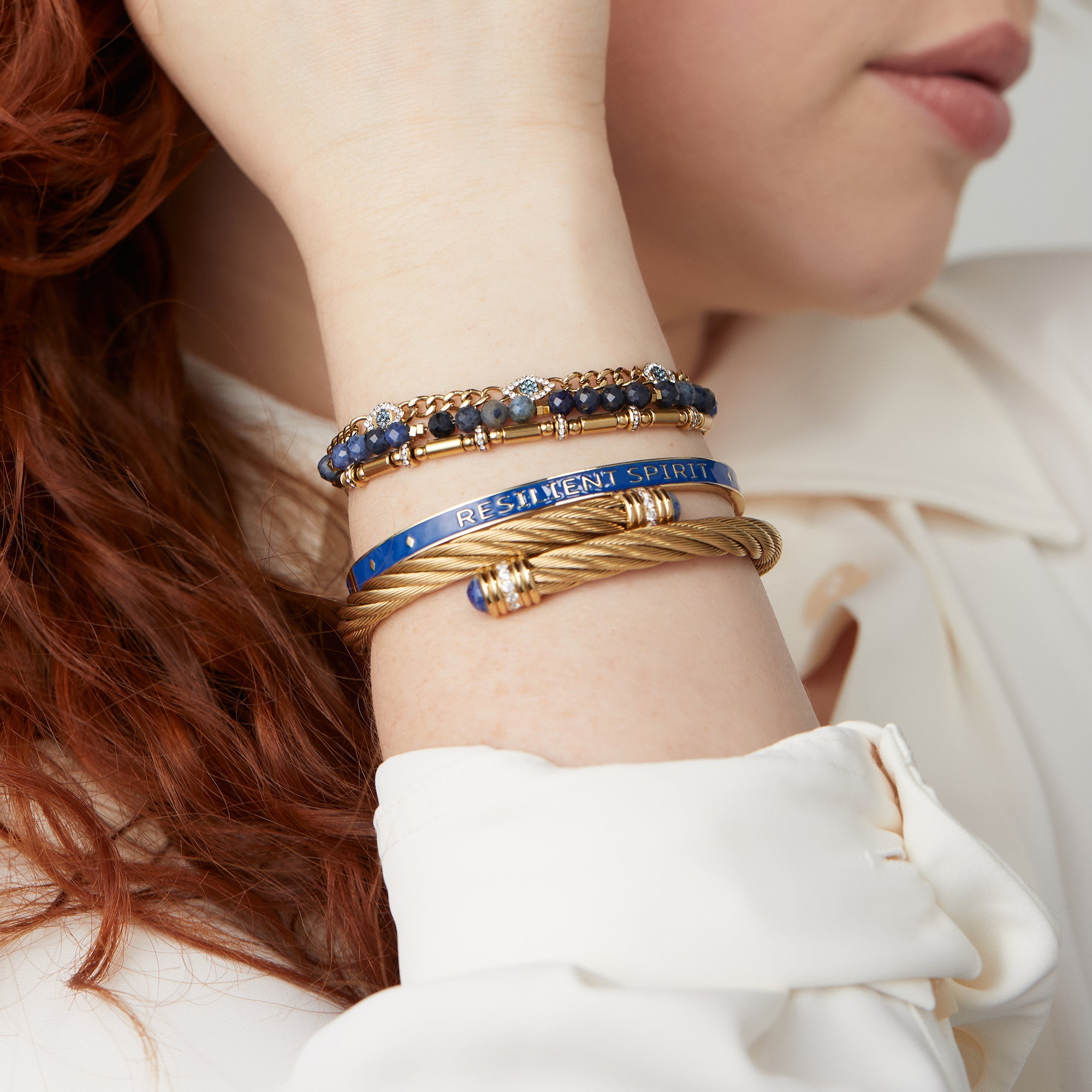 Evil Eye Stranded™ Bracelet Set - Aaria Tees Aaria Tees
