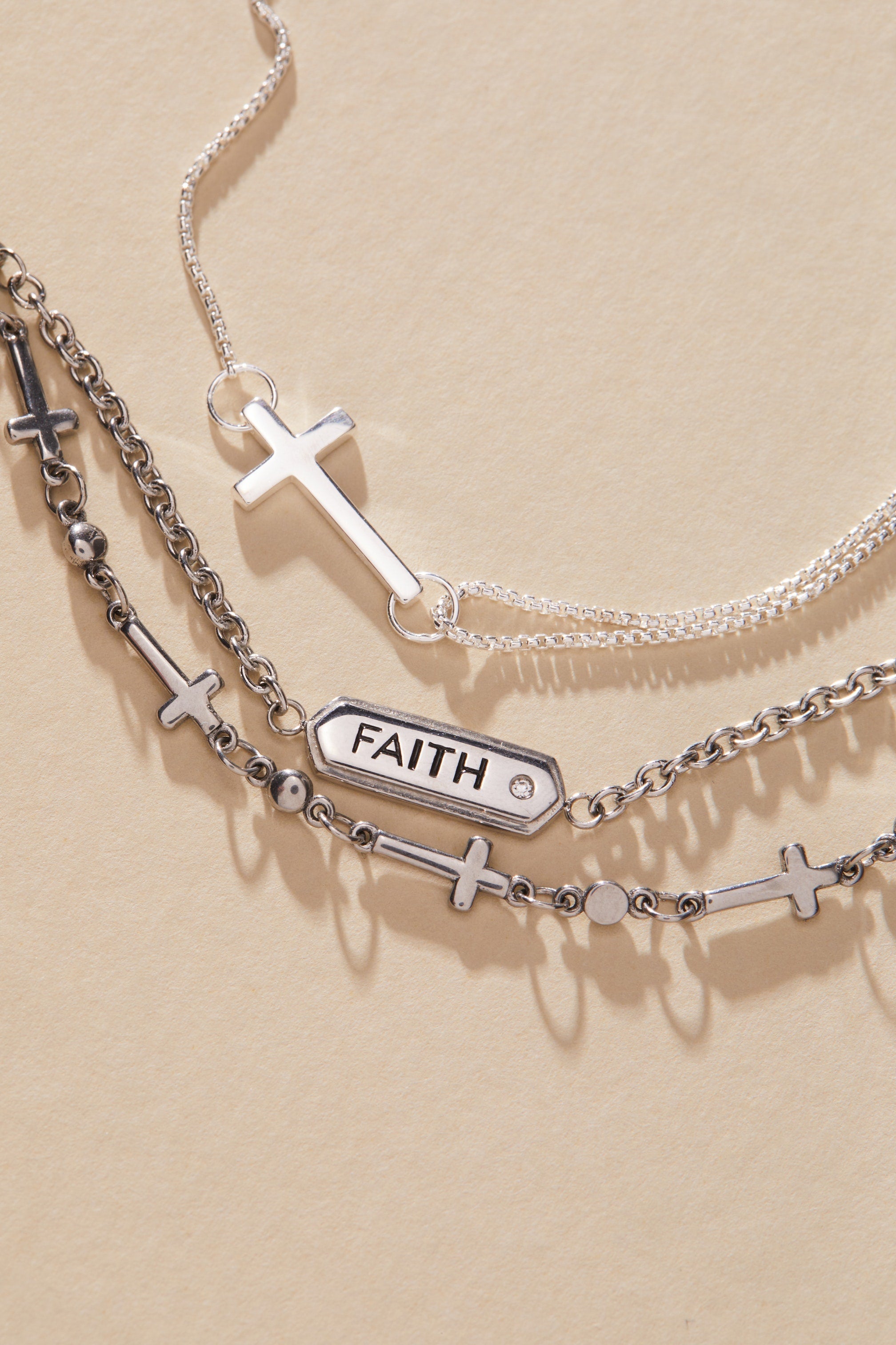 Pull Chain Cross Bracelet - Aaria Tees Aaria Tees
