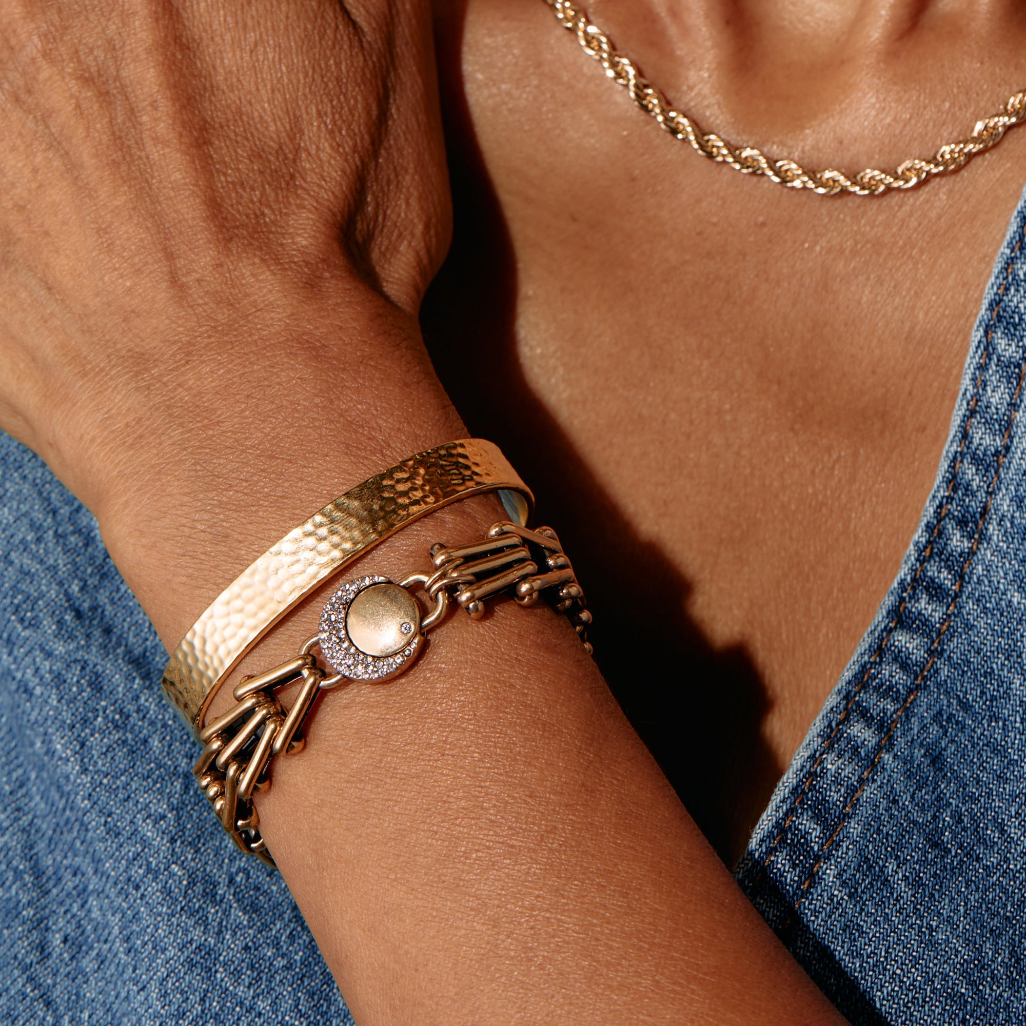 Wanderer Chain Statement Bracelet - Aaria Tees Aaria Tees