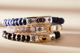 Antique Evil Eye Stretch Bracelet - Aaria Tees Aaria Tees