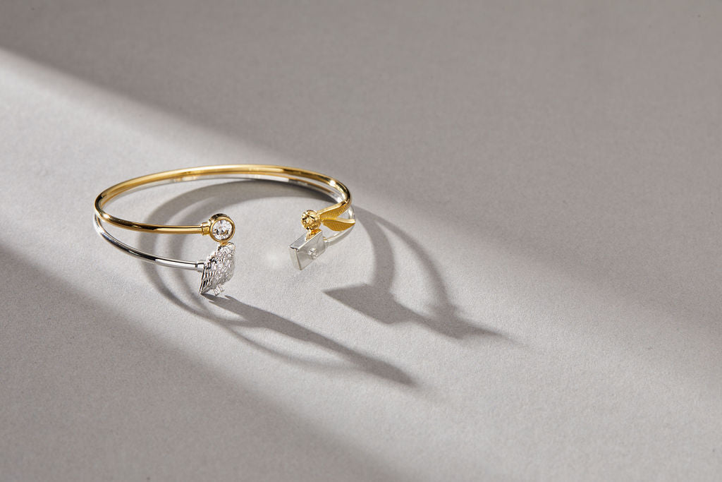 Harry Potter™ Golden Snitch + Crystal Flex Cuff - Aaria Tees Aaria Tees