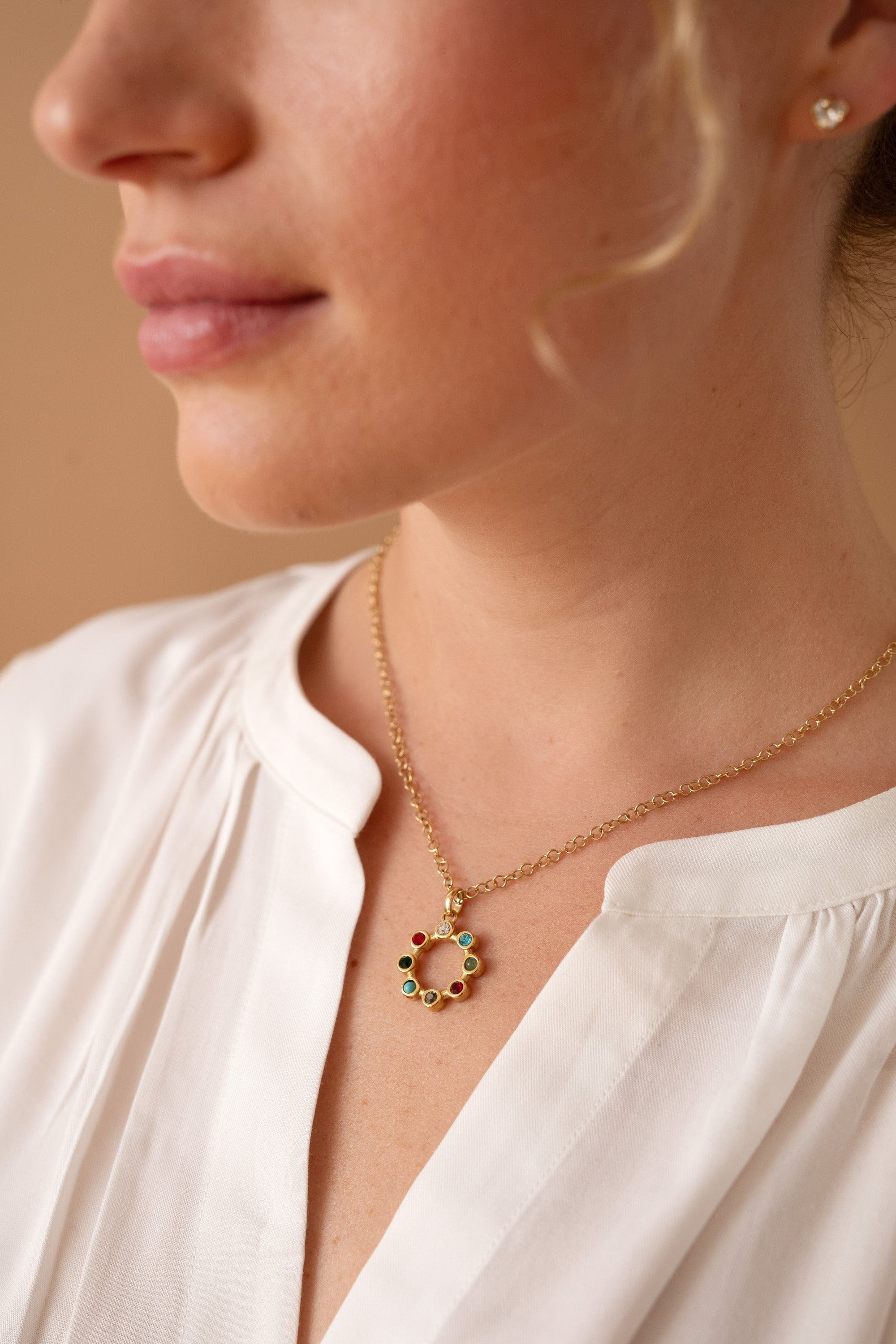 Daughter Hidden Message Acrostic Necklace - Aaria Tees Aaria Tees