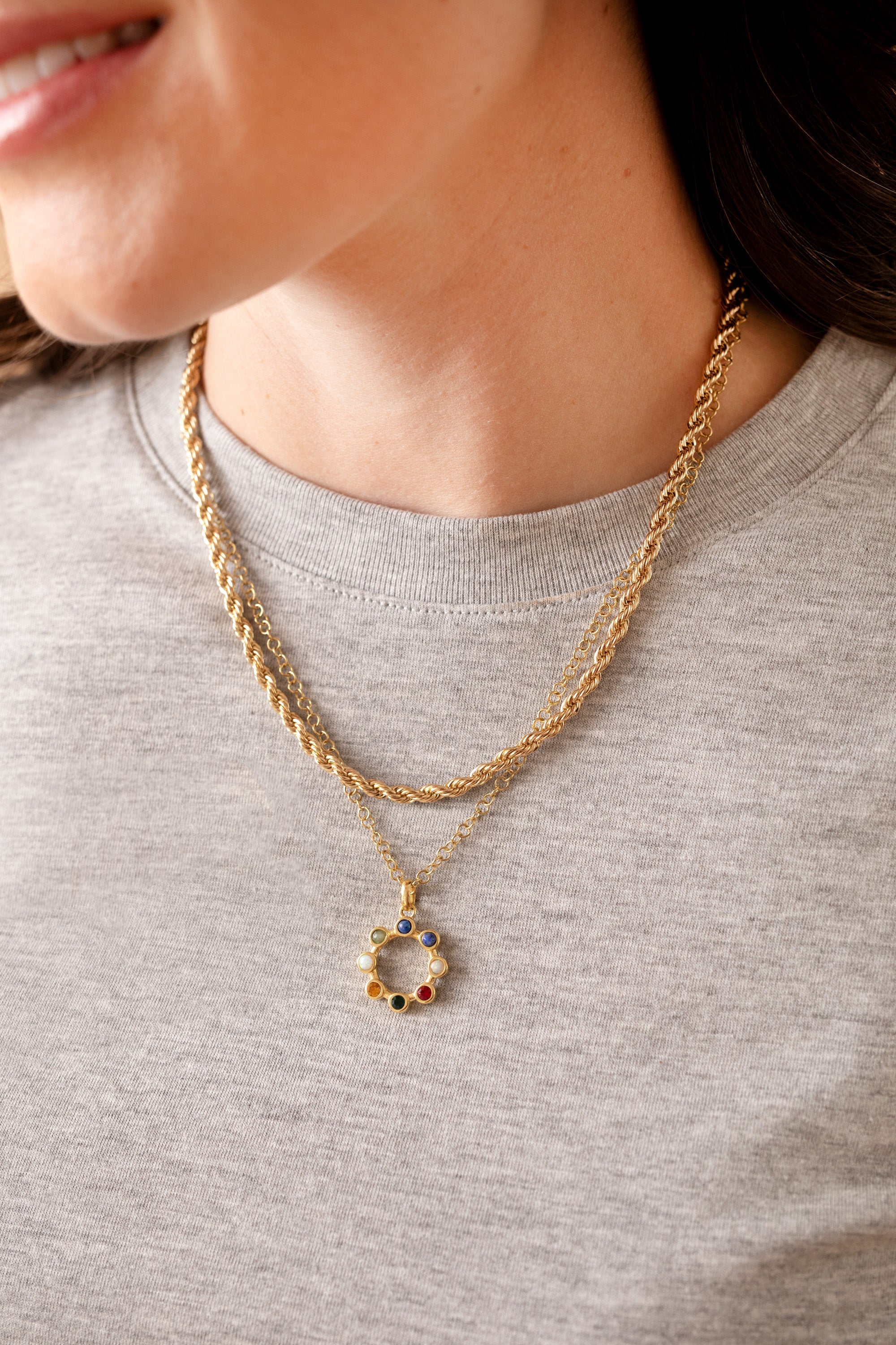 'I Love You' Hidden Message Acrostic Necklace - Aaria Tees Aaria Tees