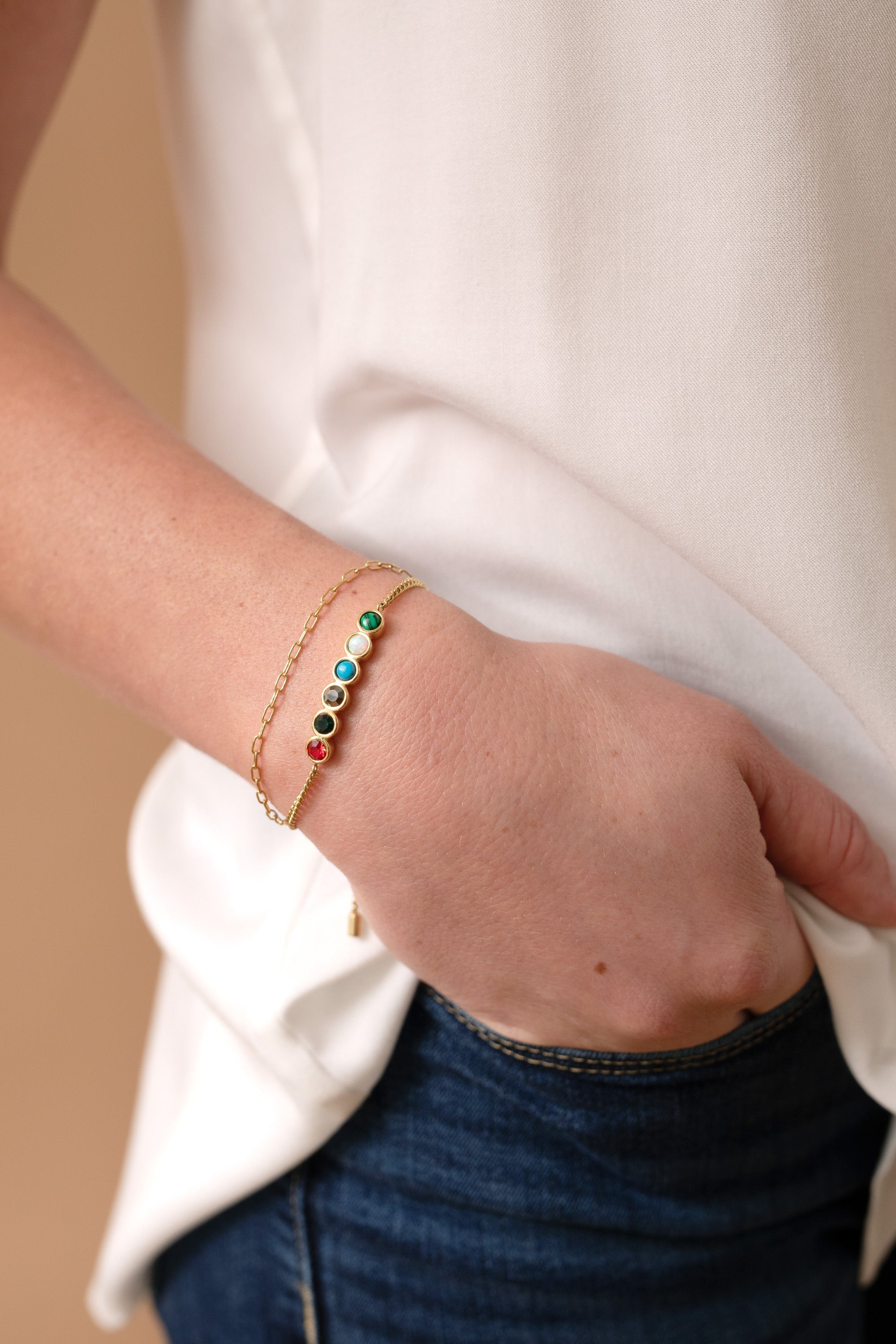 Mother Hidden Message Acrostic Bolo Bracelet - Aaria Tees Aaria Tees
