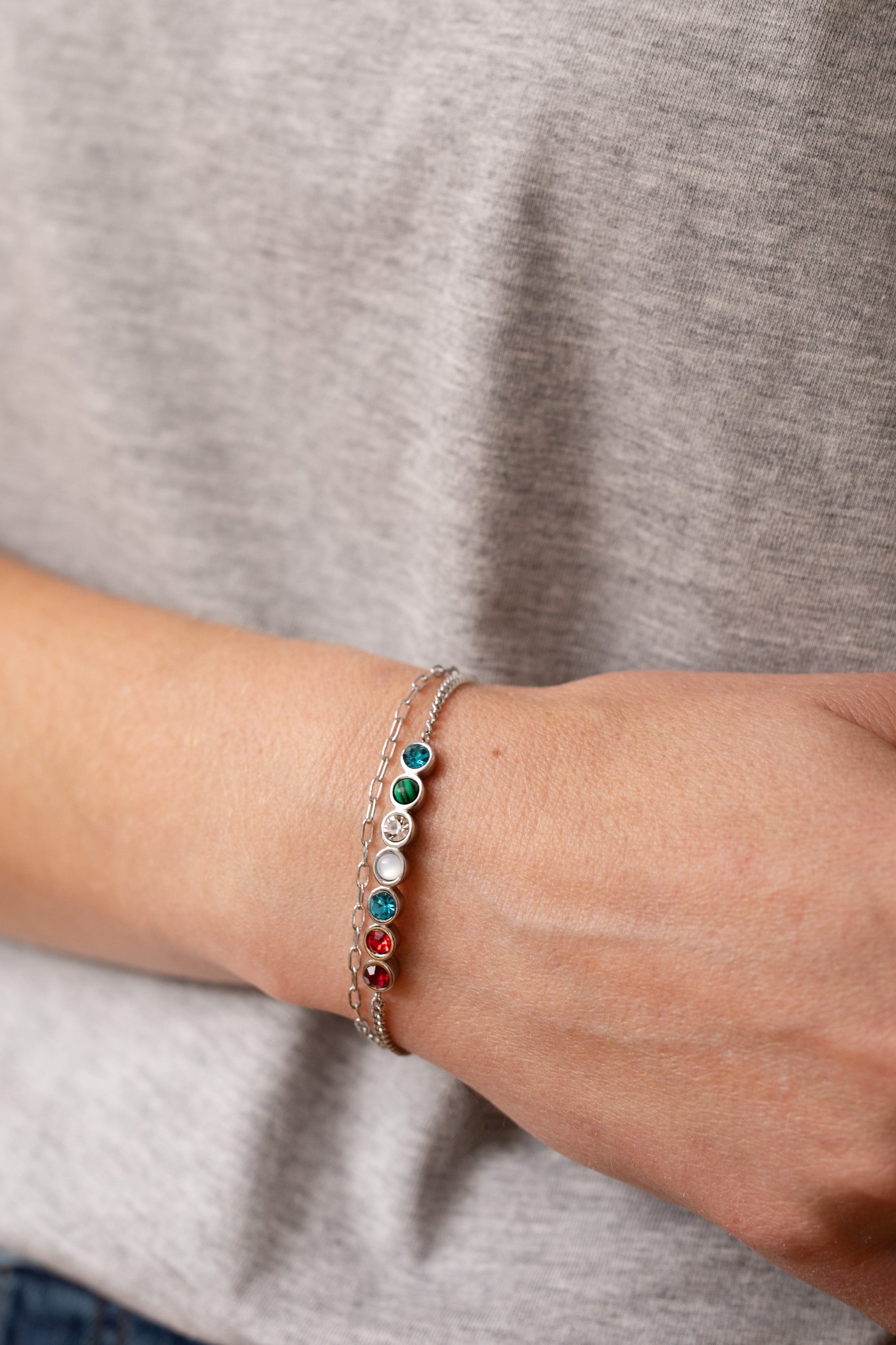 Grandma Hidden Message Acrostic Bolo Bracelet - Aaria Tees Aaria Tees