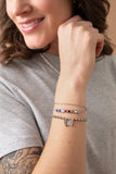 Butterfly Ball Chain Bracelet - Aaria Tees Aaria Tees