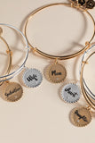 Wife Charm Bangle - Aaria Tees Aaria Tees