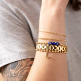 Starry Night Barrel Closure Bracelet - Aaria Tees Aaria Tees