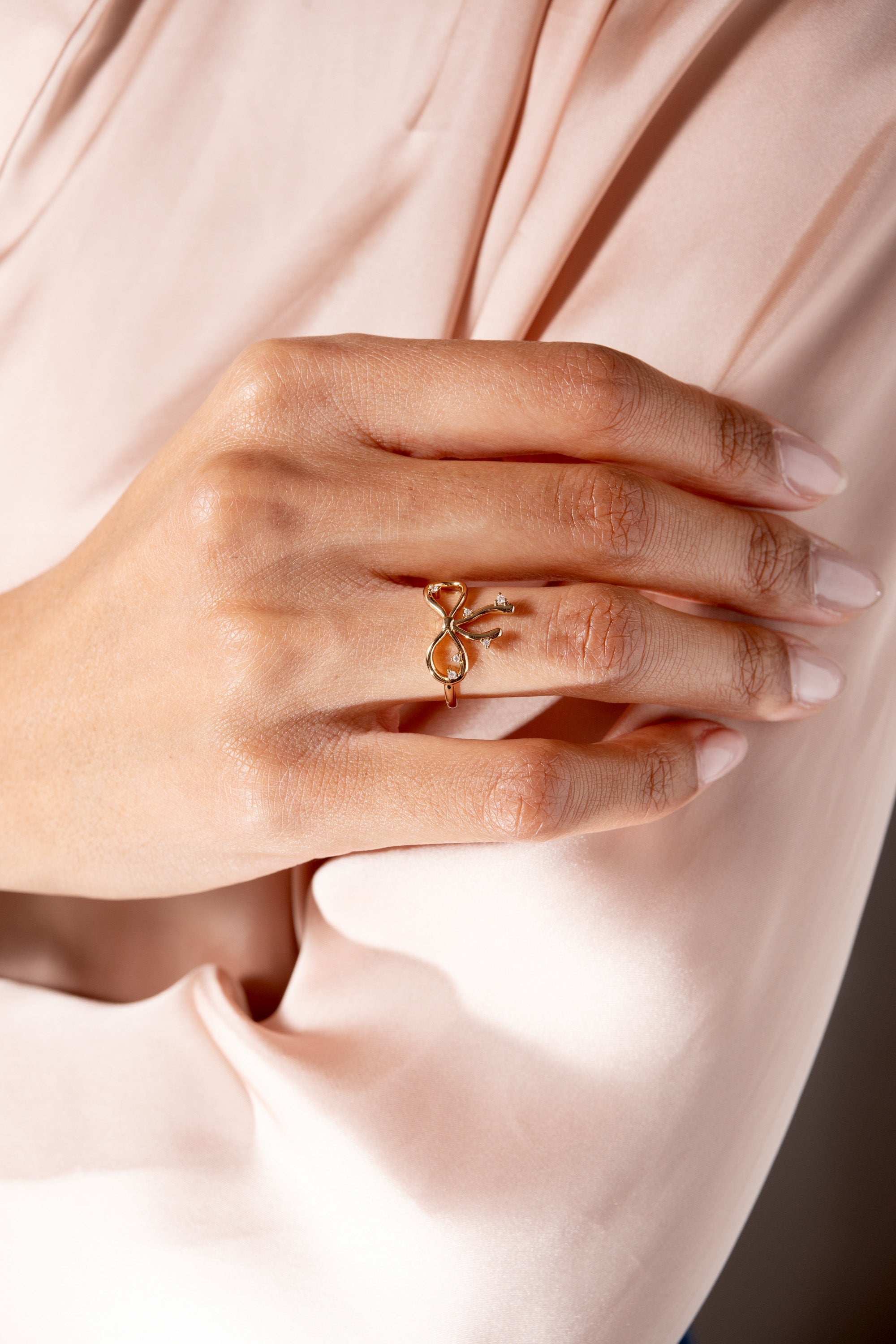 Coquette Bow Ring - Aaria Tees Aaria Tees