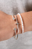 Cross Inline Bangle - Aaria Tees Aaria Tees