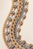 Double Strand Crystal Tennis Chain Bracelet - Aaria Tees Aaria Tees