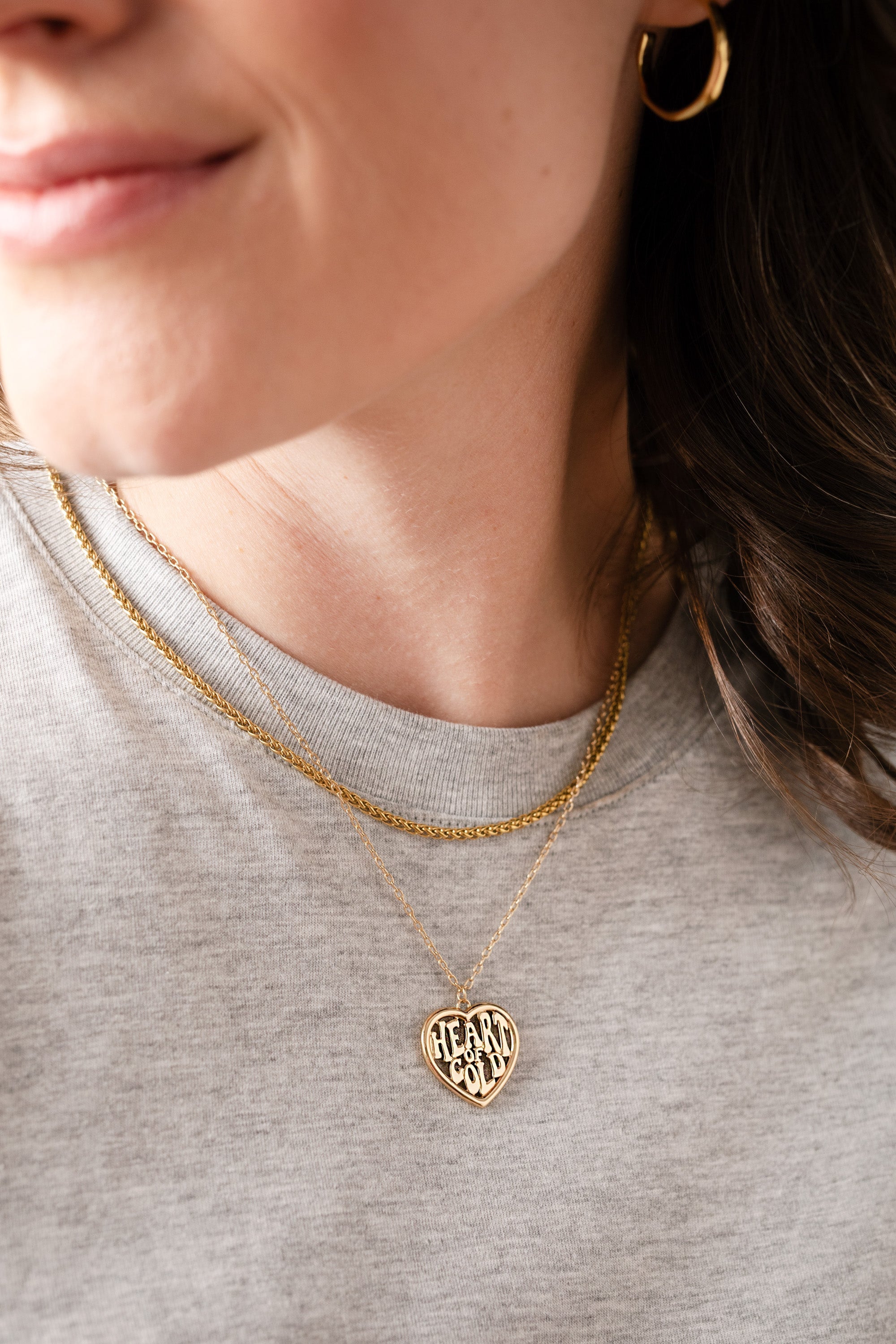 Wheat Chain Charm & Layering Necklace - Aaria Tees Aaria Tees