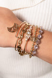 Butterfly Ball Chain Bracelet - Aaria Tees Aaria Tees
