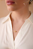 November Birthstone Precious Pendant Necklace - Aaria Tees Aaria Tees