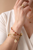Cancer Zodiac Charm Bangle - Aaria Tees Aaria Tees