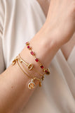 Cancer Zodiac Charm Bangle - Aaria Tees Aaria Tees