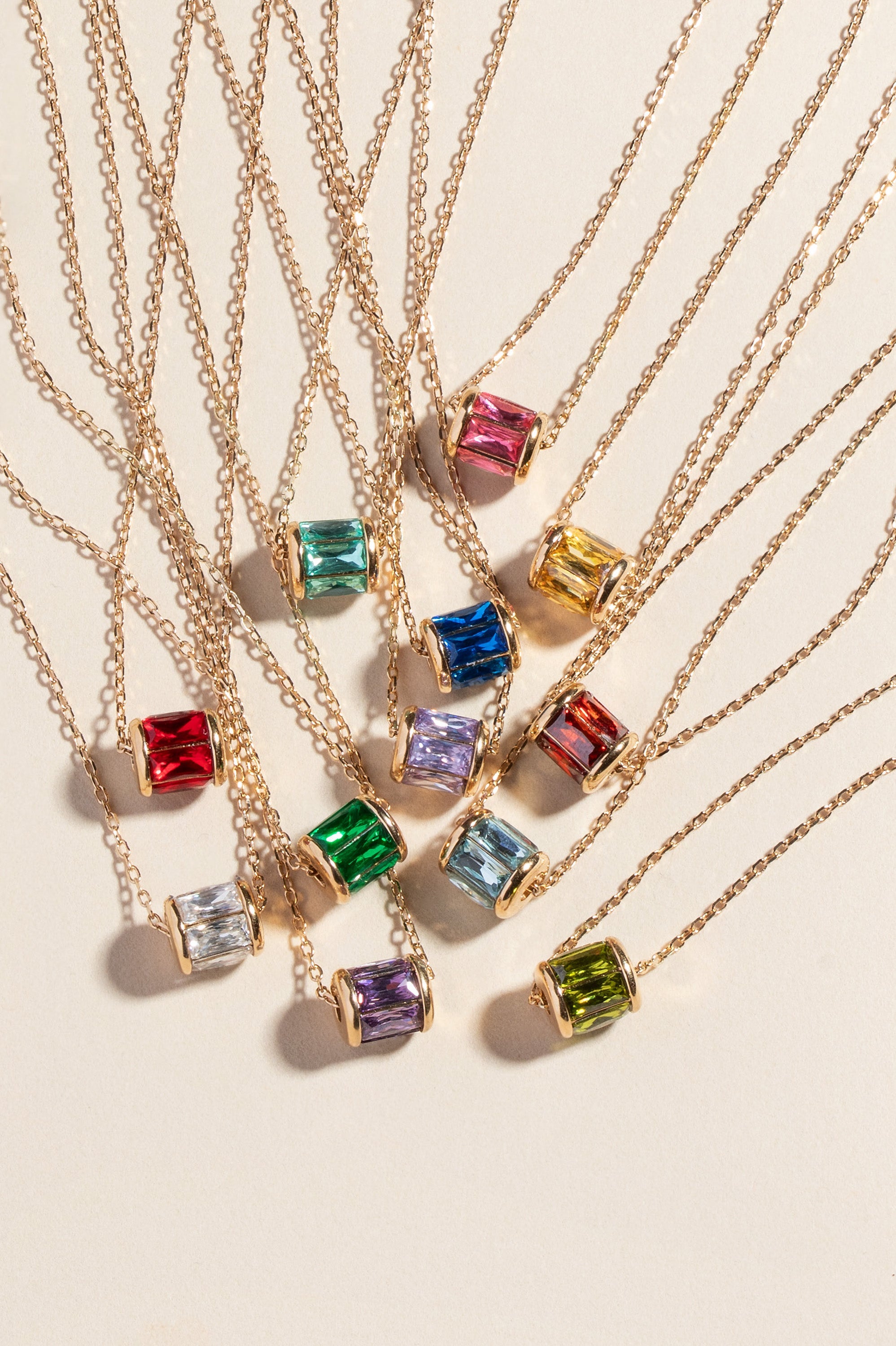 February Birthstone Precious Pendant Necklace - Aaria Tees Aaria Tees