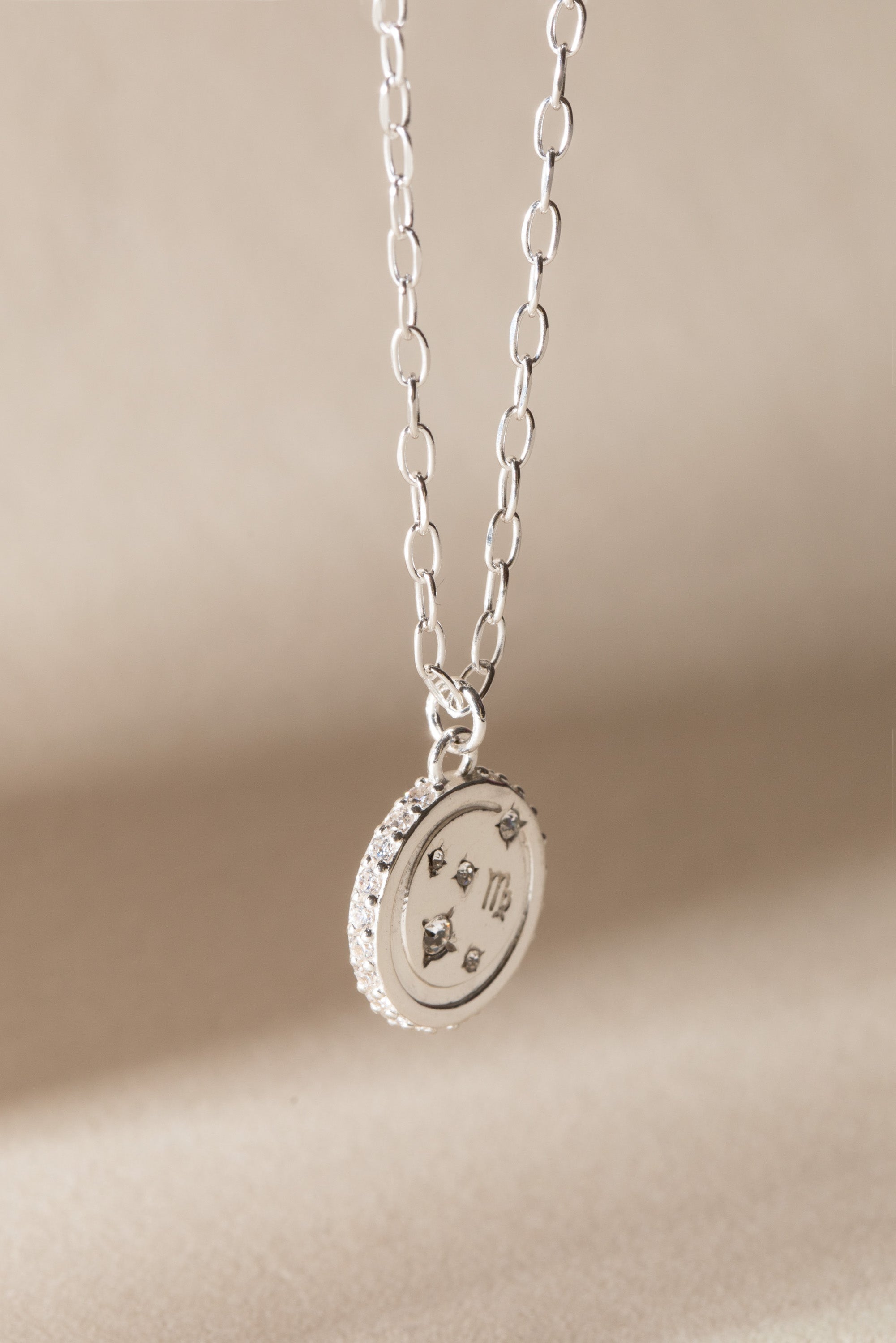 Virgo Zodiac Precious Necklace - Aaria Tees Aaria Tees