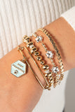 Paw Print Beaded Dog Bangle - Aaria Tees Aaria Tees