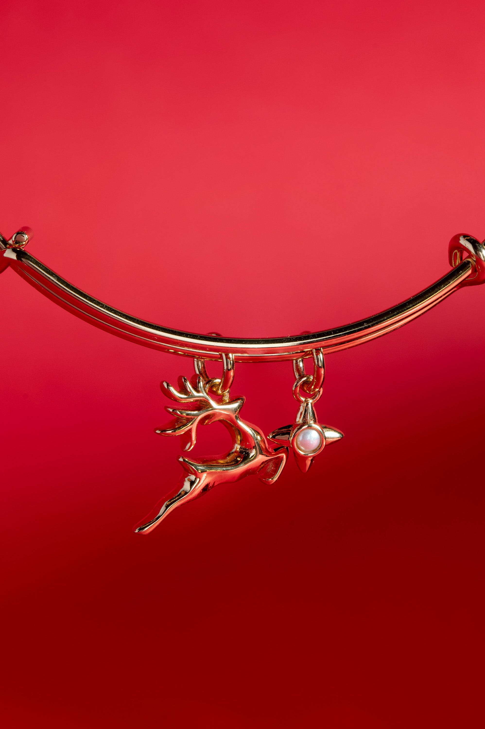 Holiday Reindeer Bangle - Aaria Tees Aaria Tees