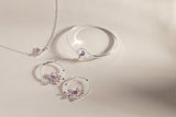 Cardinal Reversible Hoop Earrings - Aaria Tees Aaria Tees