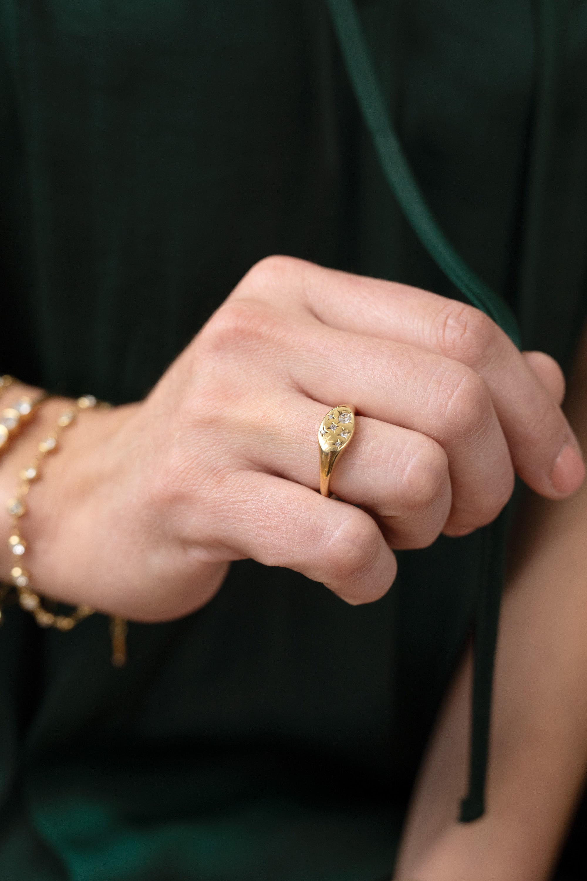 Pisces Zodiac Ring - Aaria Tees Aaria Tees