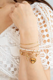Bow Charm Bangle - Aaria Tees Aaria Tees