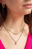 Frozen Mariner Chain Hoop Earrings - Aaria Tees Aaria Tees