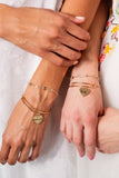 Bridesmaid Heart Bangle - Aaria Tees Aaria Tees