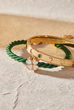Four Leaf Clover Cord Bracelet - Aaria Tees Aaria Tees