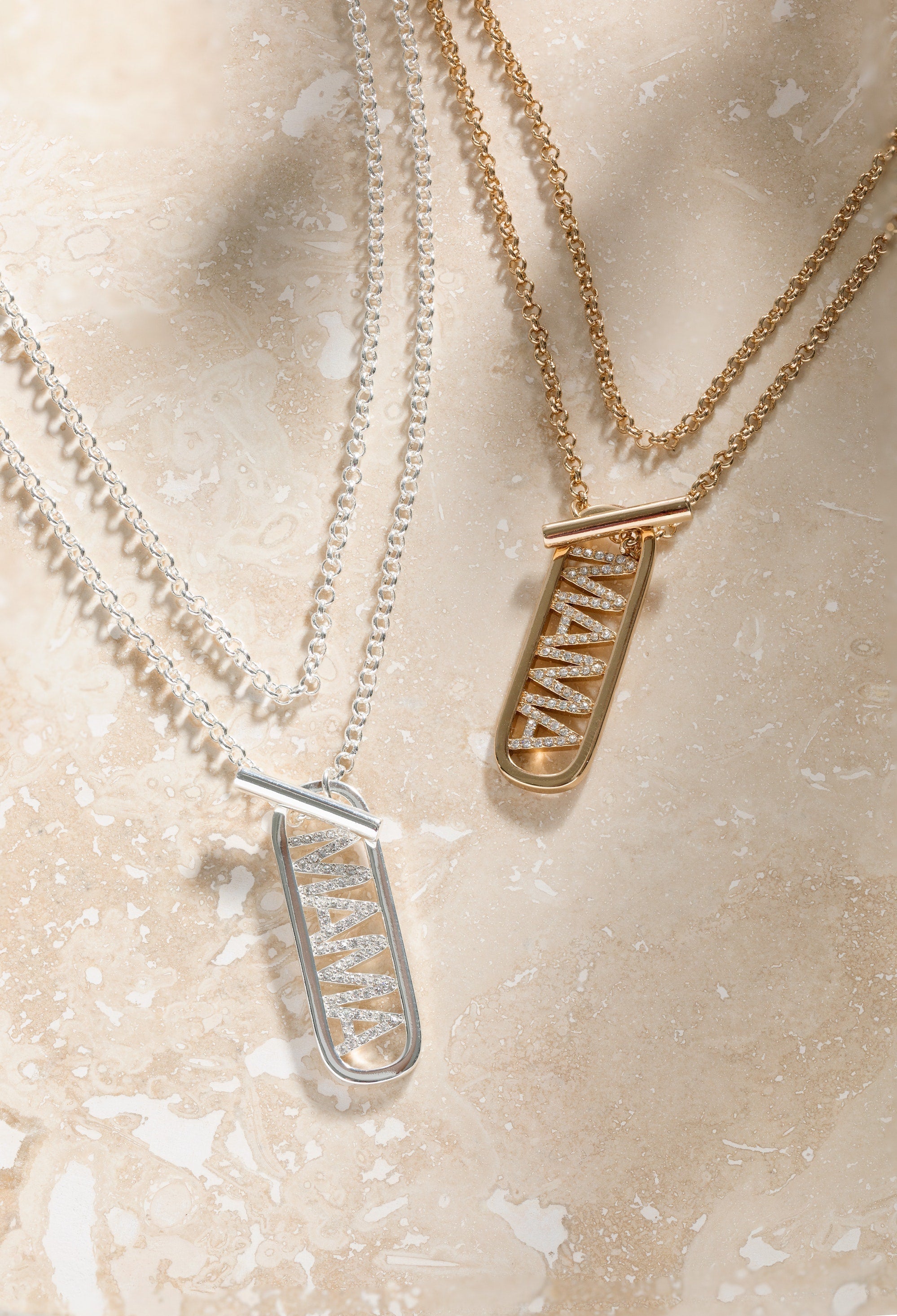 Mama Toggle Pendant Necklace - Aaria Tees Aaria Tees
