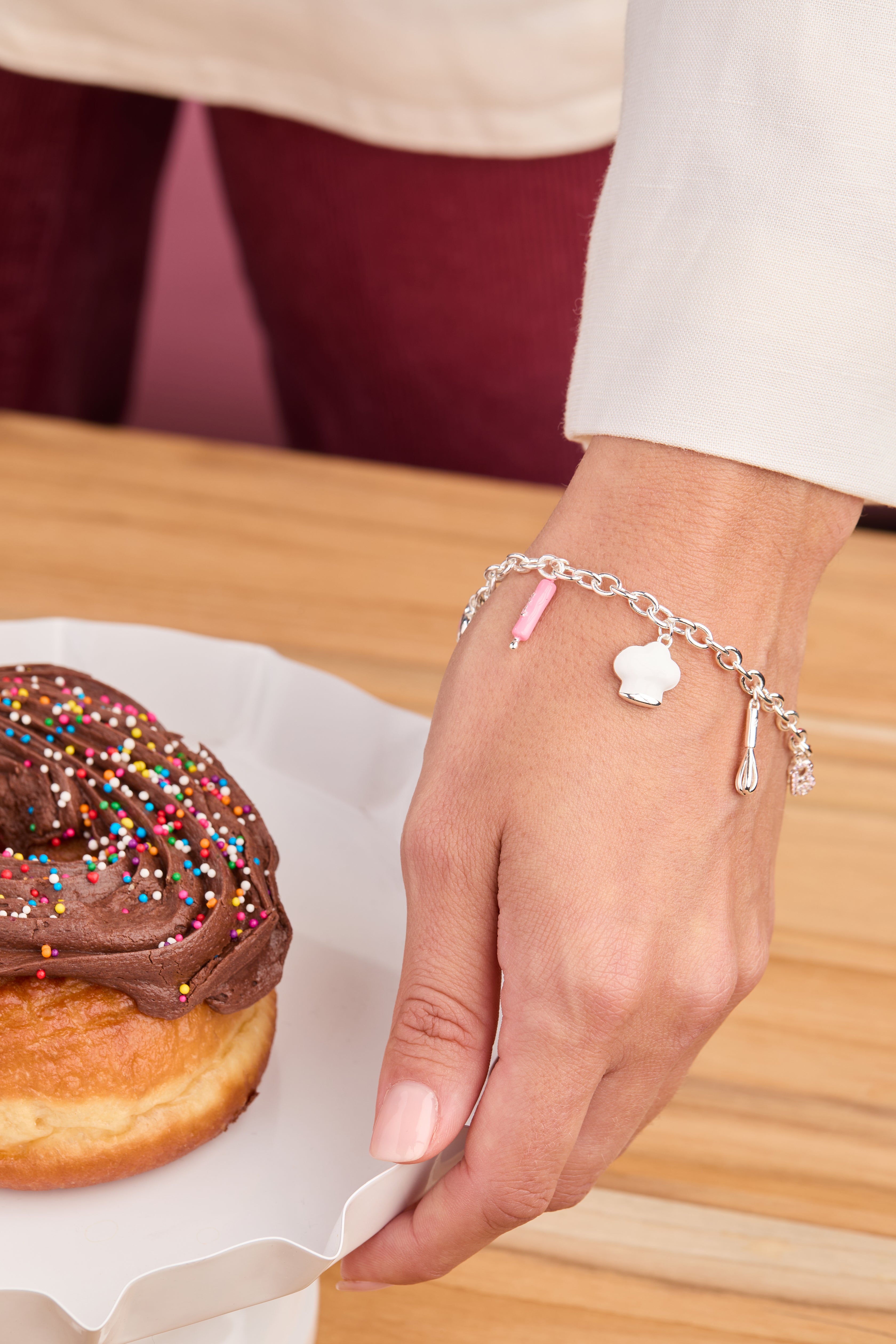 Barbie™ Chef Charm Bracelet - Aaria Tees Aaria Tees