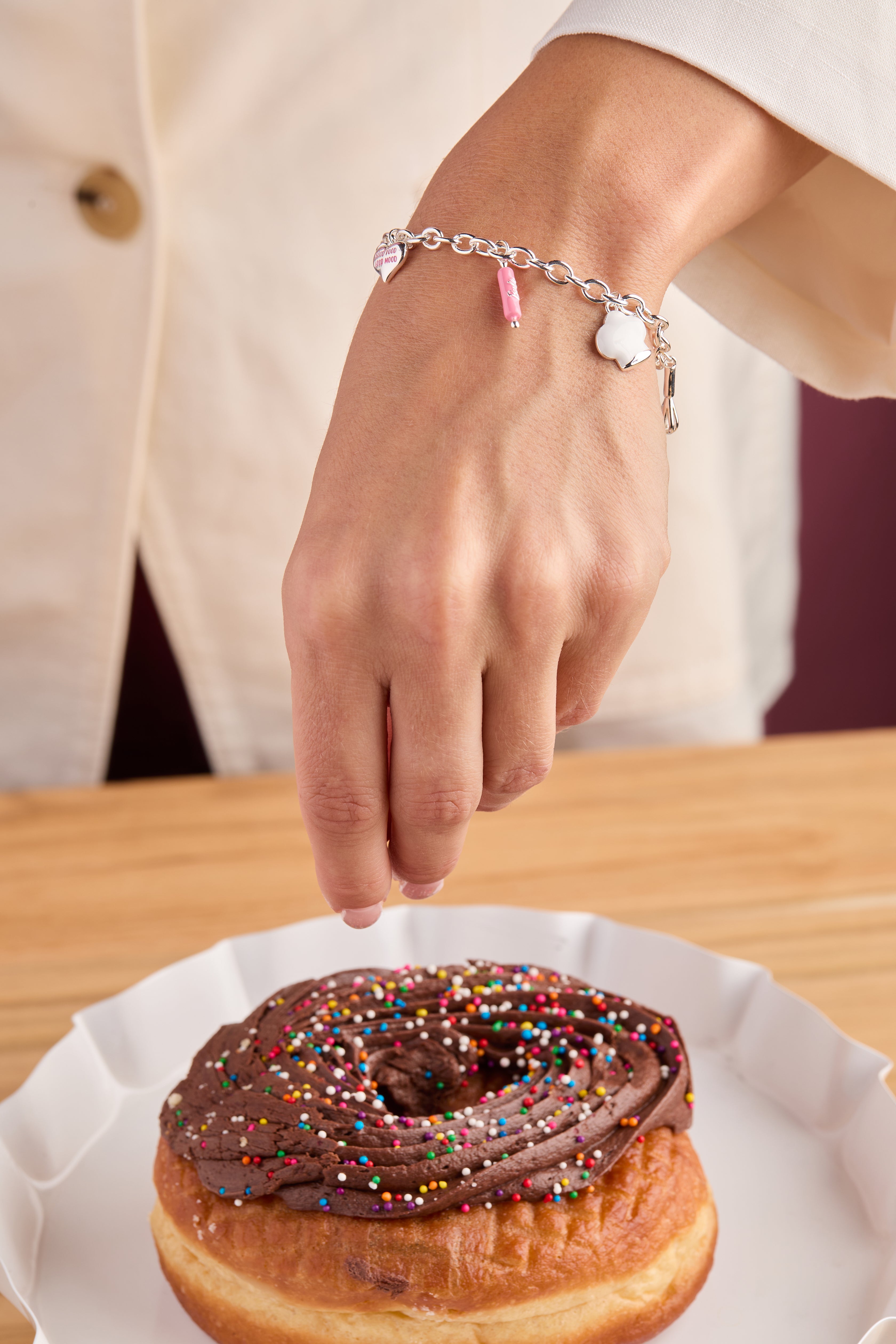Barbie™ Chef Charm Bracelet - Aaria Tees Aaria Tees