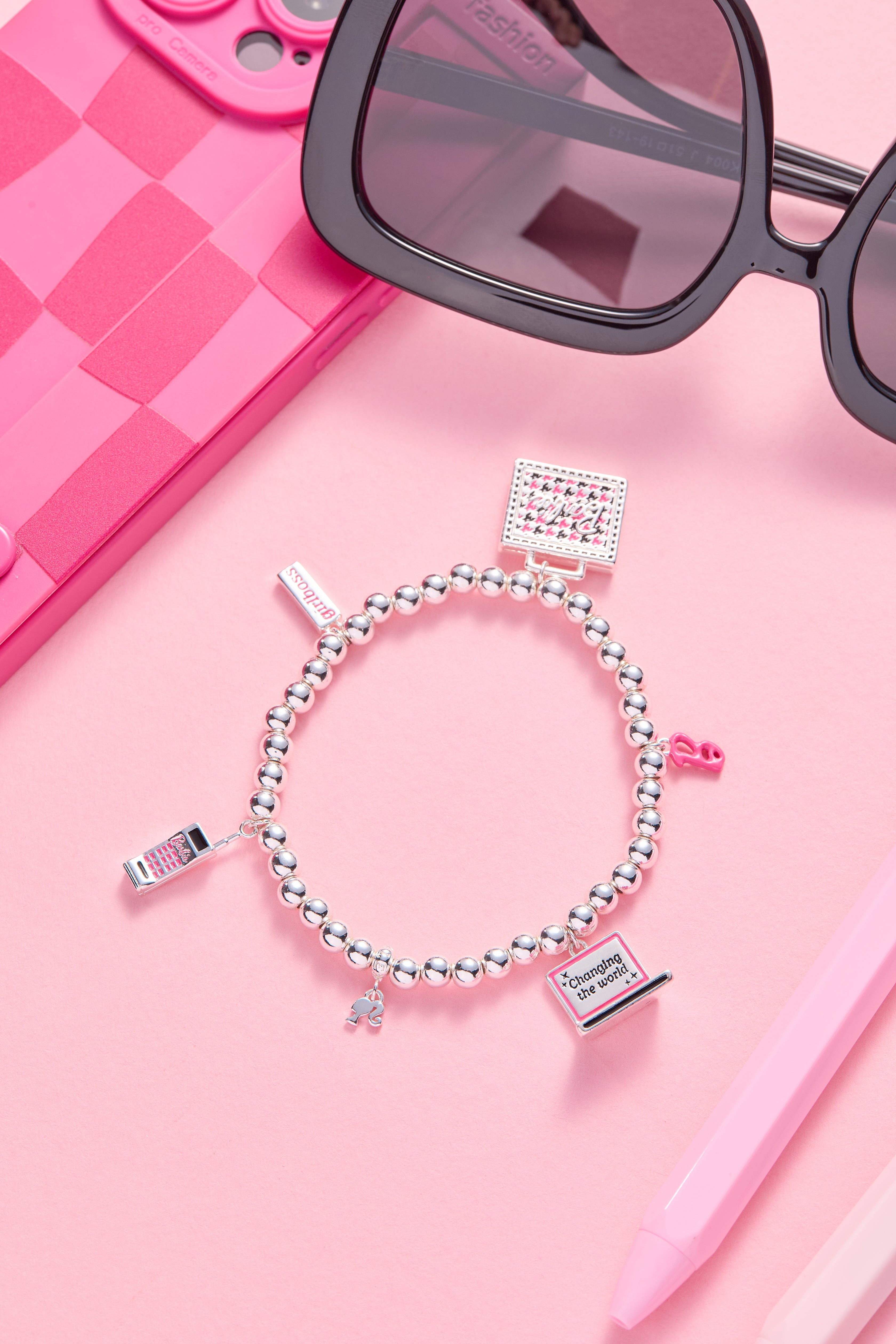 Barbie™ Girlboss Stretch Bracelet - Aaria Tees Aaria Tees
