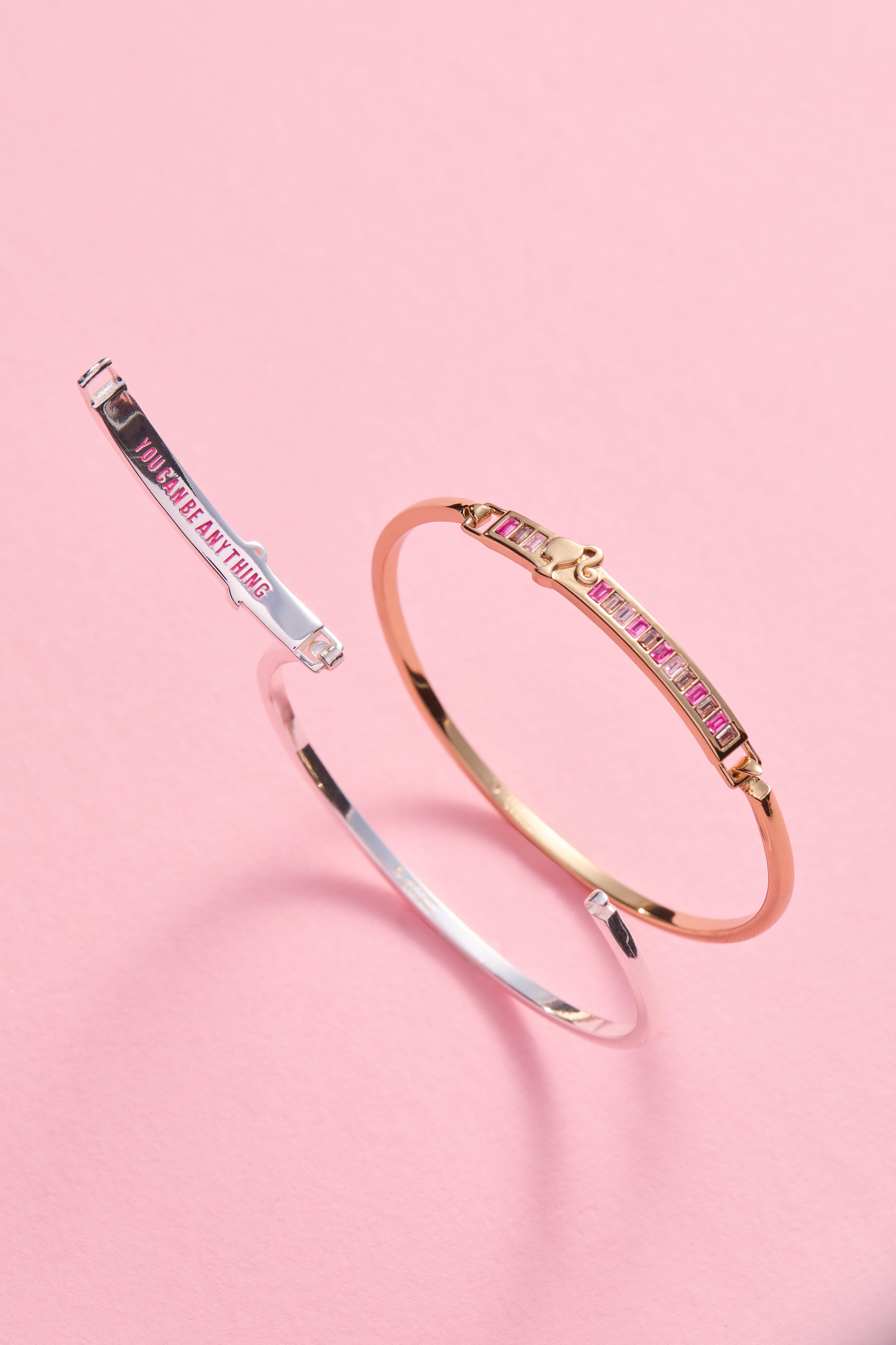 Barbie™ 'You Can Be Anything' Tension Bangle - Aaria Tees Aaria Tees