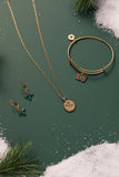 'Holly Jolly' Charm Bangle - Aaria Tees Aaria Tees