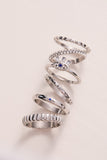 Ribbed Stacking Ring Set of 3 - Aaria Tees Aaria Tees