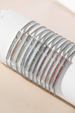 June Everyday Birthstone Pave Bolo Bracelet - Aaria Tees Aaria Tees