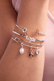 Breast Cancer Awareness Pink Ribbon Flex Cuff - Aaria Tees Aaria Tees