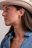 Cosmic Cowgirl Earring Stud Set of 2 - Aaria Tees Aaria Tees