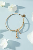 Bridal Gown Duo Charm Bangle - Aaria Tees Aaria Tees
