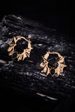 Crystal Bat Hoop Earrings - Aaria Tees Aaria Tees