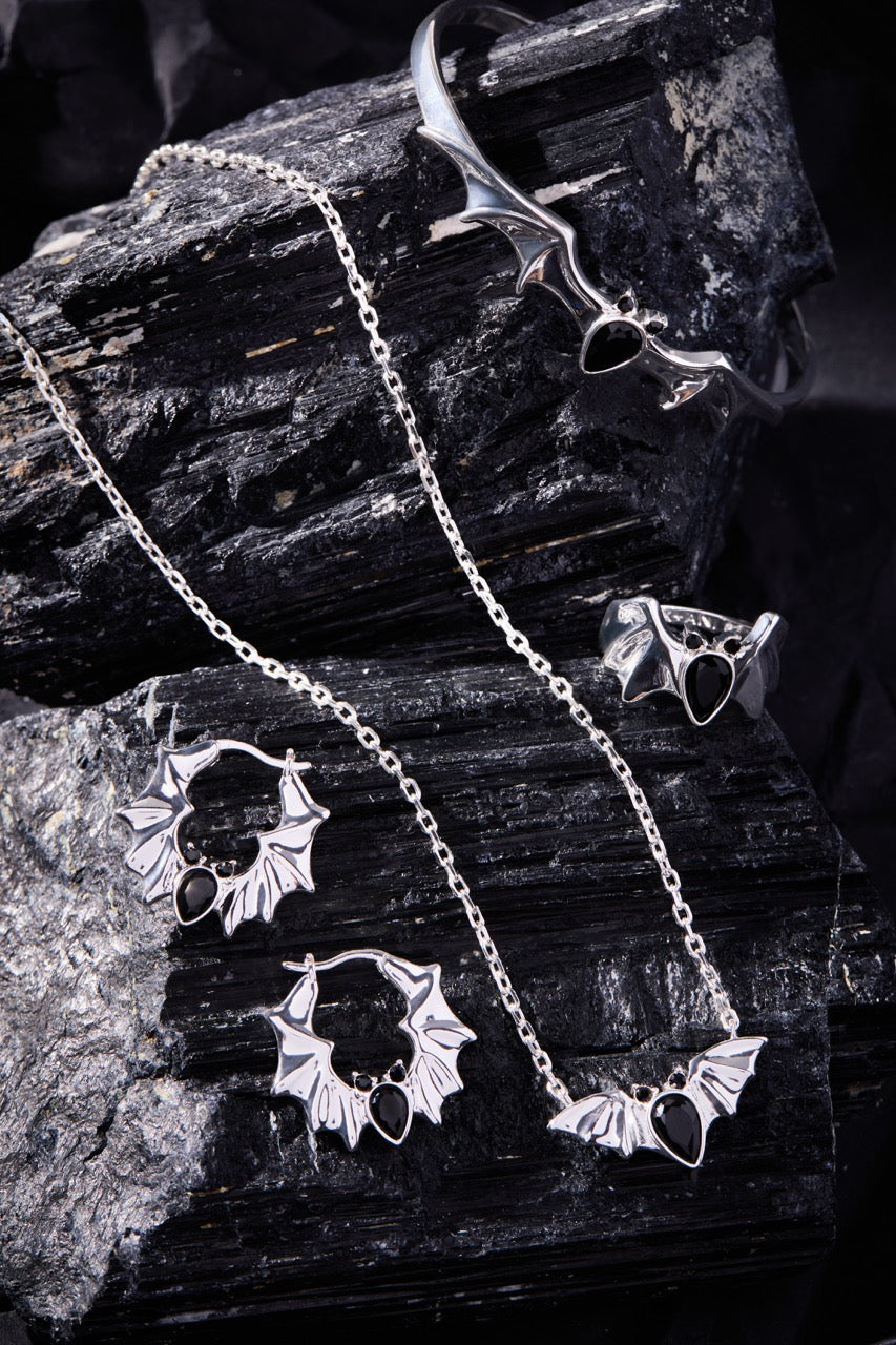 Crystal Bat Cuff - Aaria Tees Aaria Tees