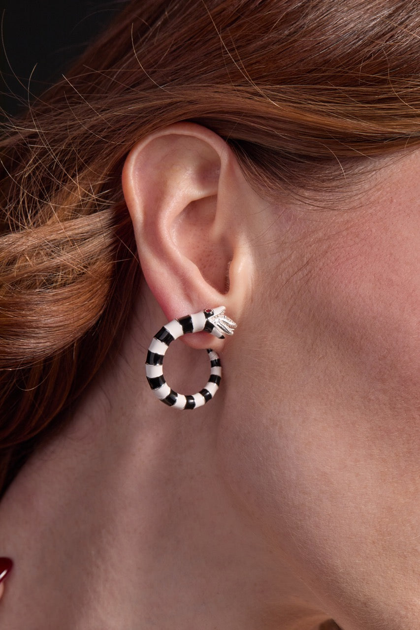 BEETLEJUICE™ Sandworm Hoop Earring - Aaria Tees Aaria Tees