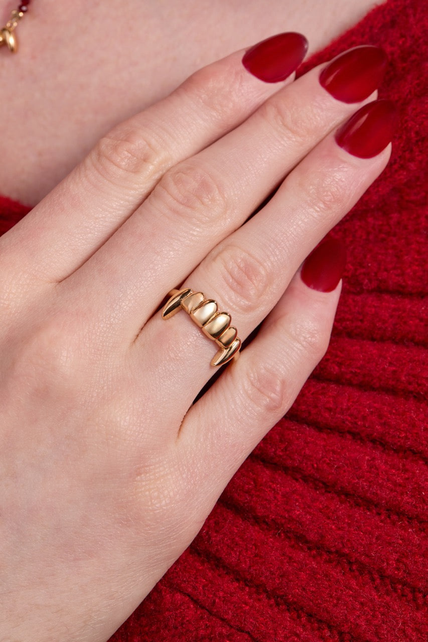 Vampire Teeth Fangs Ring - Aaria Tees Aaria Tees